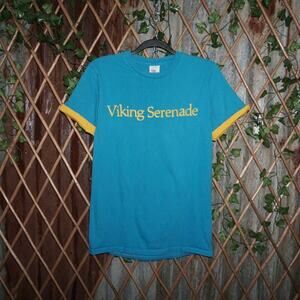 Medium - Vintage Y2K Viking serenade double sleeve t-shirt